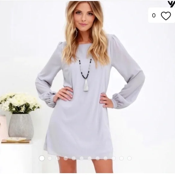 Long sleeve Lulu’s dress - Picture 3 of 4